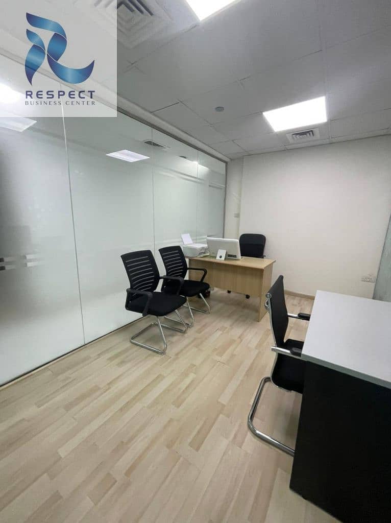 OFFICE NEAR METRO WITH FREE UTILITIES-FULLY FURNISHED