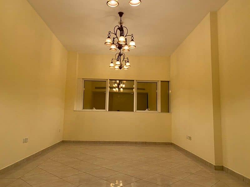 Large 2 Bed Room Hall ! A/c Chiller Free ! al nahda