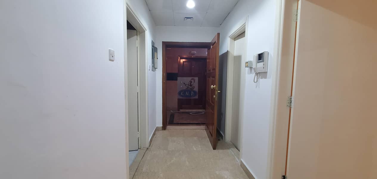 SEMI FURNISHED 1 BED ROOM C. AC FLAT IN HAMDAN ST: RENT 4000P. M