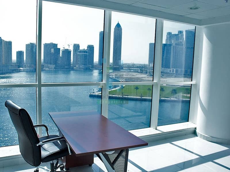 Stunning Lake View and Vacant office.