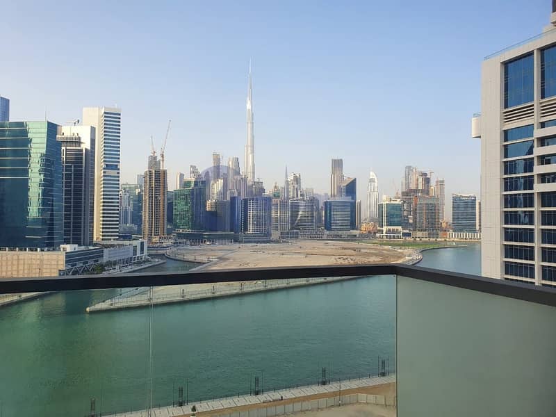 2 Buj Khalifa N Canal View | 1 Bed Apt |Atria Business Bay