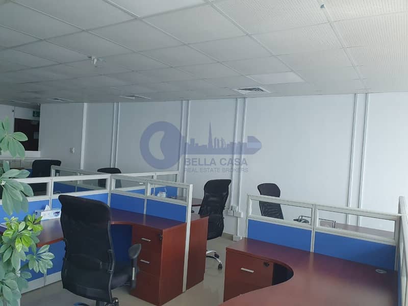 9 Furnished | Glass Partitioned | Office Space For Sale