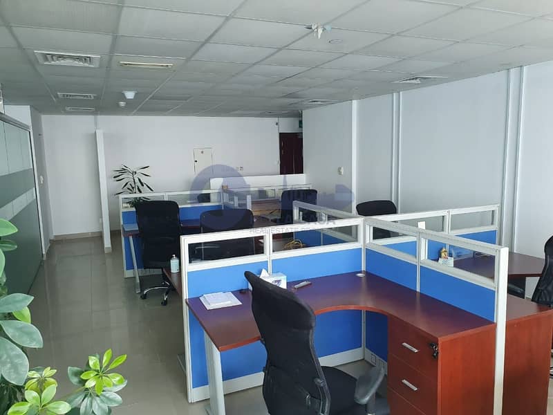 11 Furnished | Glass Partitioned | Office Space For Sale