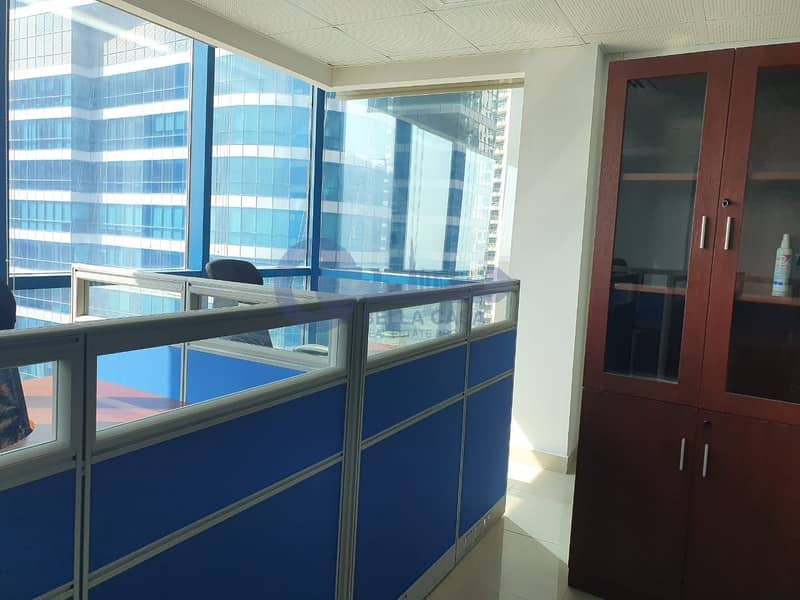 14 Furnished | Glass Partitioned | Office Space For Sale
