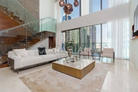 4 Bedroom Penthouse for Sale in Dubai Marina, Dubai - Exclusive | Luxury Duplex Penthouse | 4 Parkings