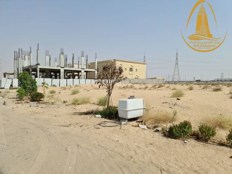 9 FOR SALE A RESIDENTIAL LAND IN AL HOSHI AREA