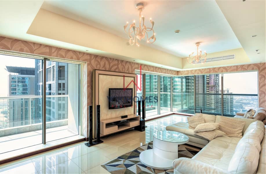 位于迪拜码头，阿联酋皇冠大厦 3 卧室的公寓 3700000 AED - 5226015