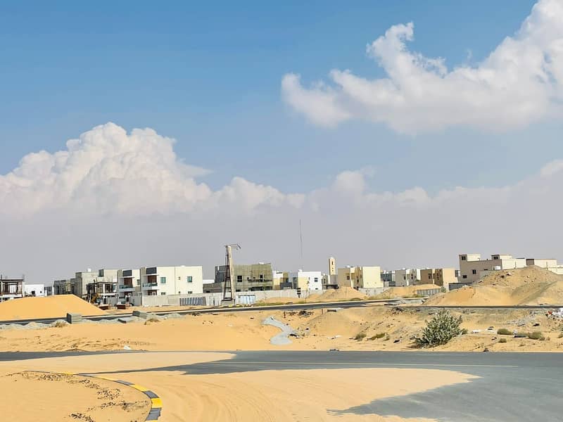 without commission 100% freehold land available for al yasmeen ajman