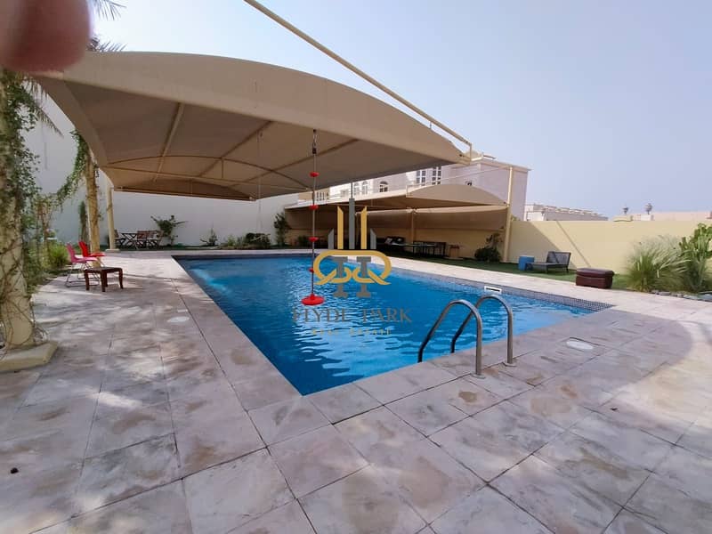 Amazing 4 BR Villa / Stylish Compound / Swimming Pool / Back Yard / Ready to Move in