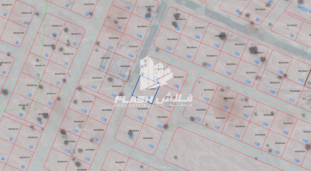 3 Plots for sale in Seih Al Harf  Rasalkhaimah