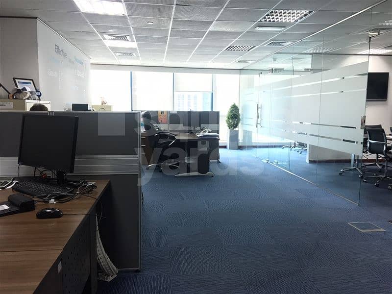 17 Fitted Office for RENT||Full Partitioned||Vacant