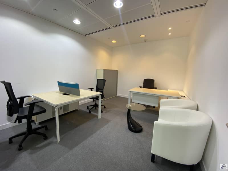 1 Best HOT DEAL OF  FURNISHED OFFICE FOR RENT WITH BEST LOCATION