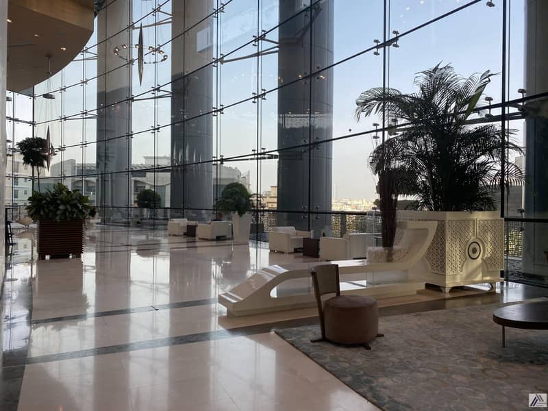 11 Well-Furnished Office | Newly Established Floor | Free Ejari |Linked with Metro and Mall