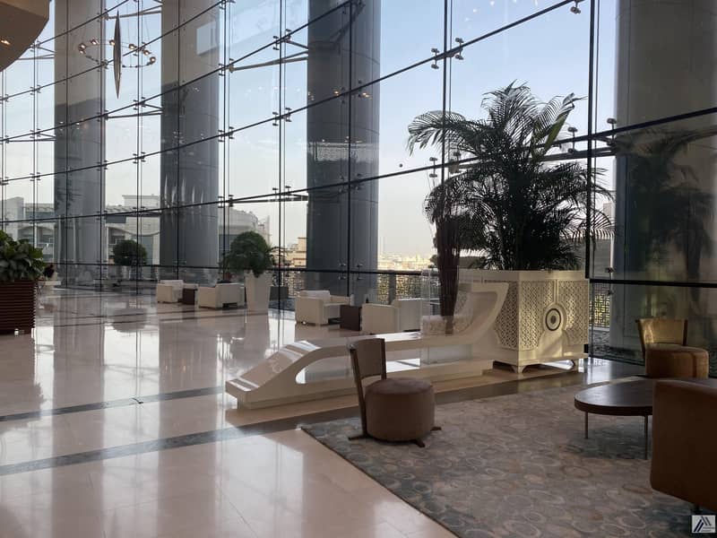 12 Fully Furnished And Fitted Office For Rent With Amazing Views-linked with burjuman  Mall and Mero