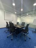 7 Furnished Office / No Commission / Free DEWA and Internet with conference room facility
