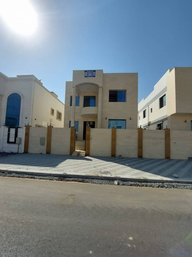 Own a villa in the best areas of Ajman without registration fees, only monthly installments