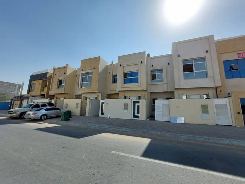 Villa for sale in the finest areas of Ajman only, with a monthly installment of 3500 dirhams, received with the first installment