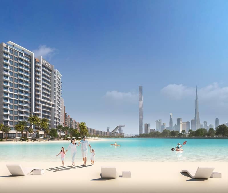 LAGOON FACING SHOPS WITH RENTS STARTING FROM 350 AED Per SQft