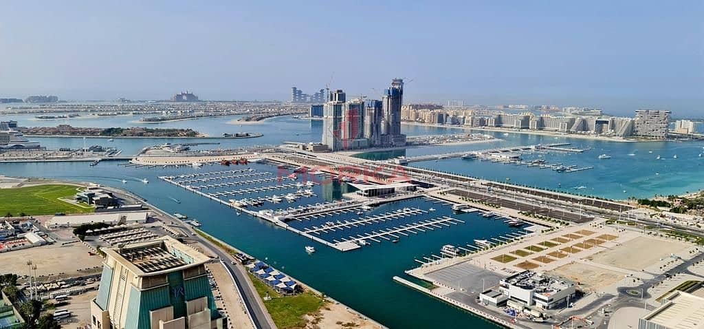 位于迪拜码头，植物园大厦 5 卧室的顶楼公寓 5990000 AED - 5410420