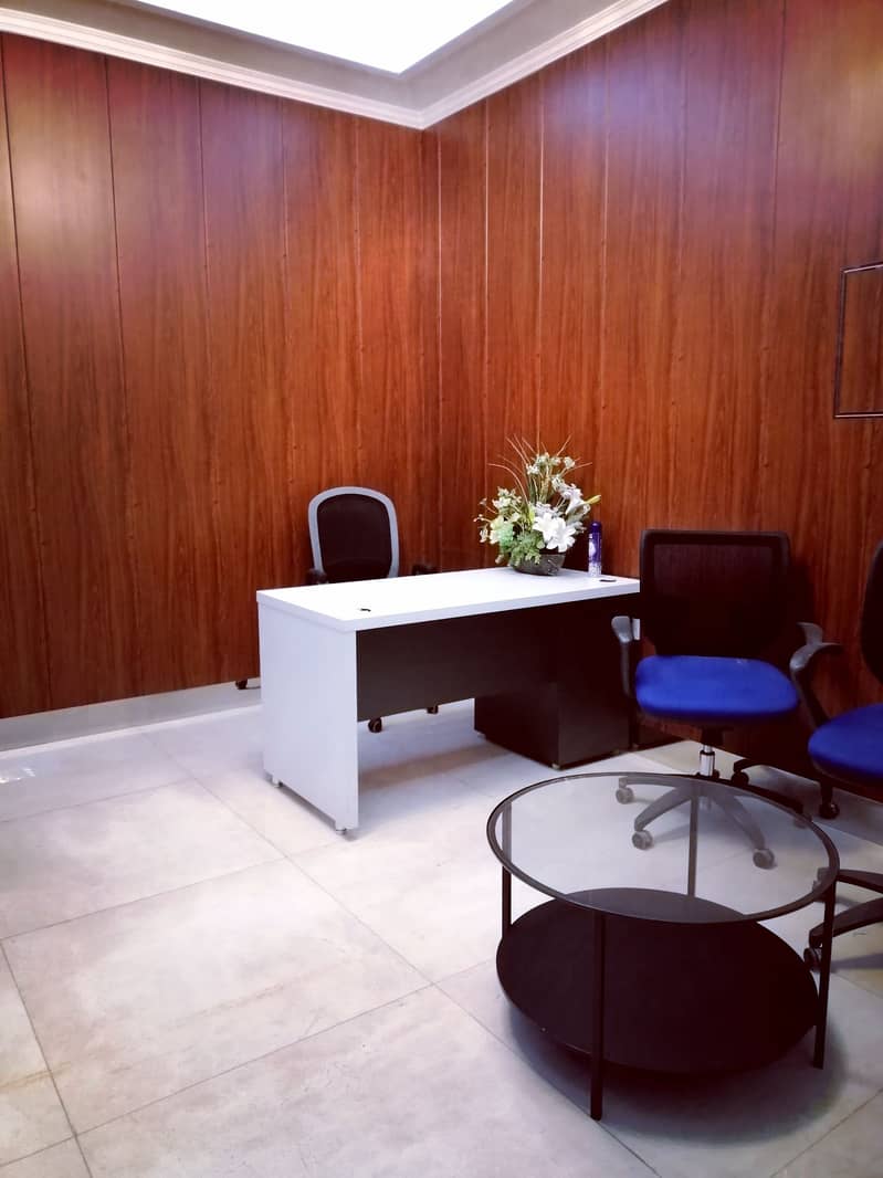 Super Deluxe brand new furnished office for rent