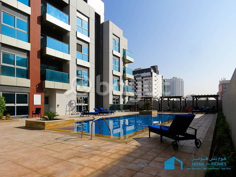 AED 34,000/- | Bright 1 Bedroom with  Pool & Gym.