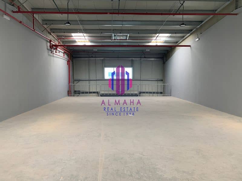 NO TAX! Brand New Warehouse with Mezzanine and Office