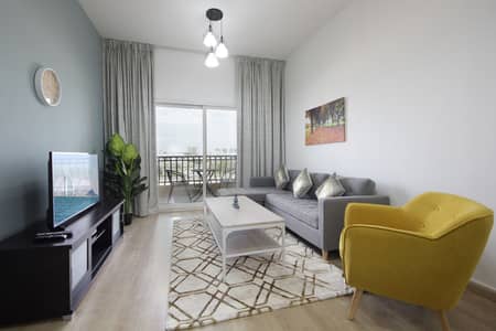 1 Bedroom Flat for Rent in Jumeirah Village Circle (JVC), Dubai - BRILLIANT FURNISHED  1BR IN JVC INCLUDING ALL BILLS