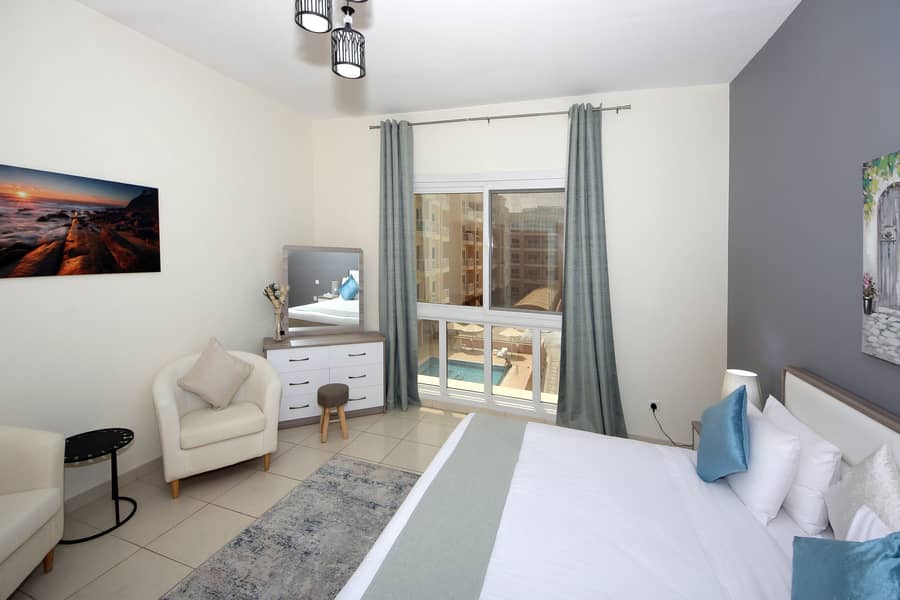 BIG OFFER!!! FOR IMMEDIATE BOOKING! AMAZING AND COZY 1 BEDROOM  APARTMENT IN THE HEART OF JVC