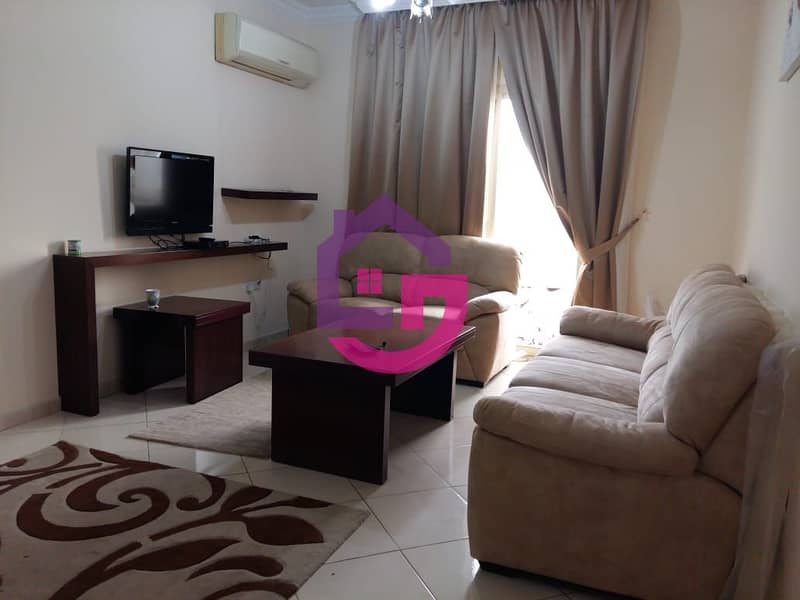 Furnished One Bedroom with Balcony