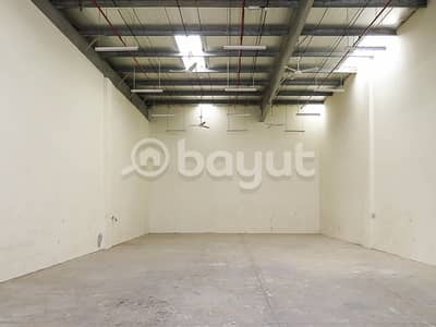 Warehouse for Rent in China Mall, Ajman - Warehouses for rent at exclusive prices with high electricity voltage 35 kv to 70 kv
