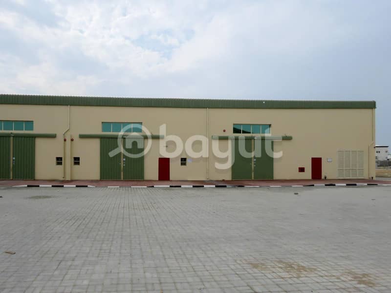 brand new warehouse with cheapest rent and high electricity voltage front side
