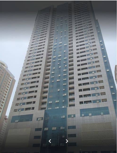 To let spacious 2 bhk apartment with bright living room in Gulf Perl Tower, Al Nahda Sharjah