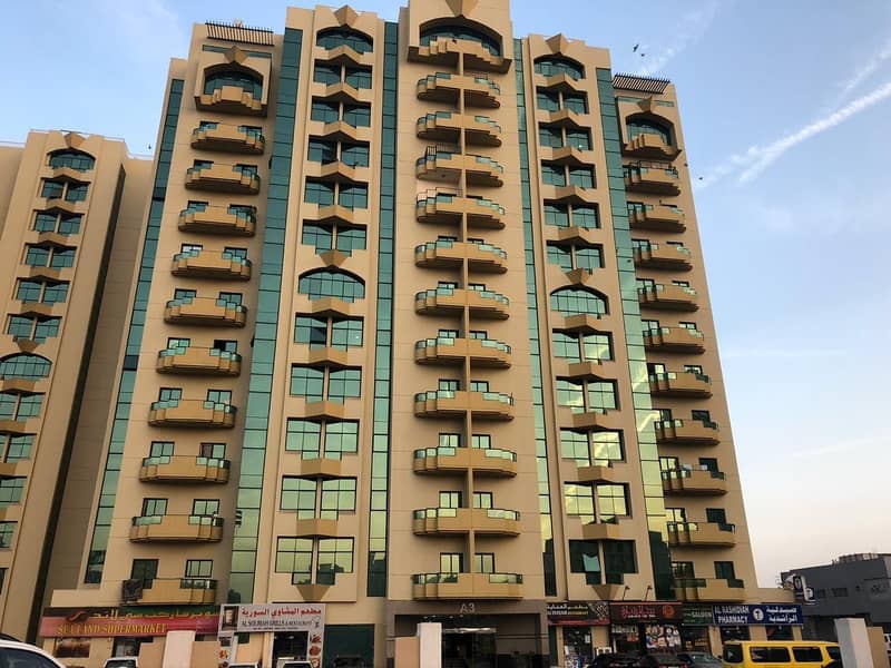 2 BHK Rashidiya Tower 25000/- 4 & 6 Cheques For RENT