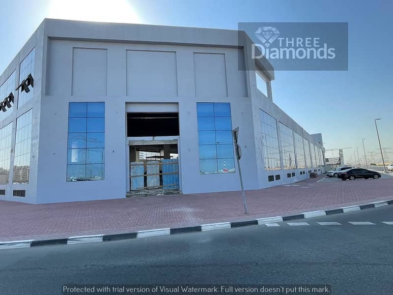 BRAND NEW SHOWROOM TAX FREE FOR IN NAD AL HAMAR 21000 SQFT AED: 1,900,000/-