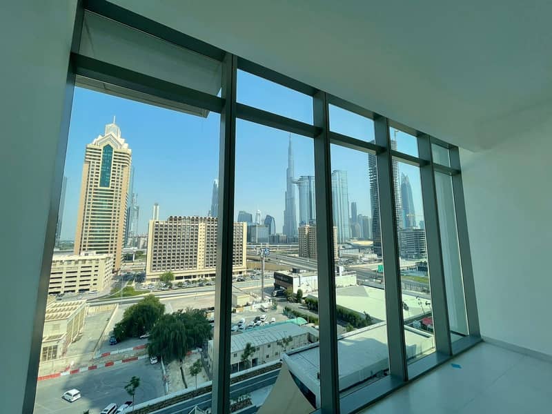 12 stunning 2 bedroom plus maid with Burj khalifa view downtown