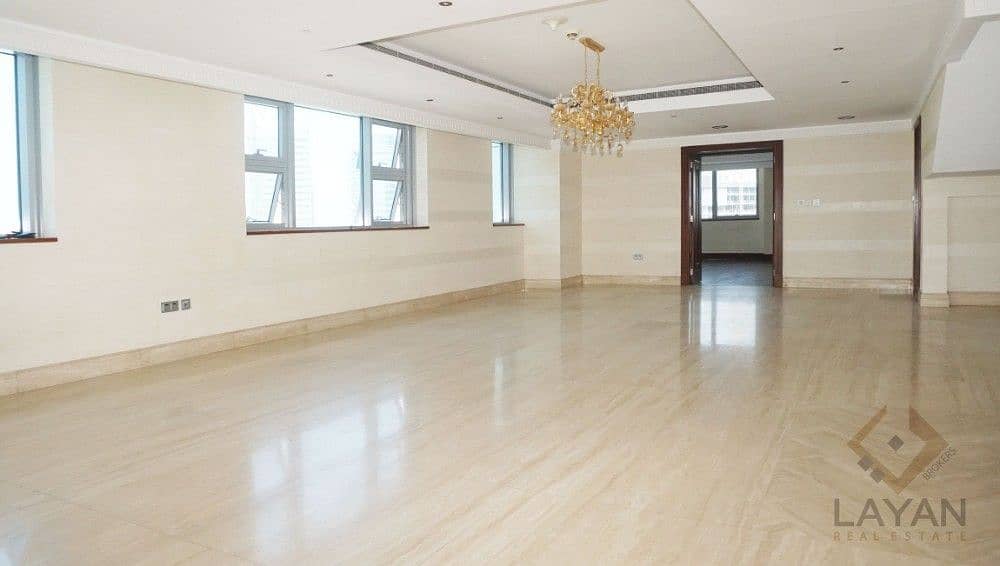 Generous space penthouse in the heart of the city