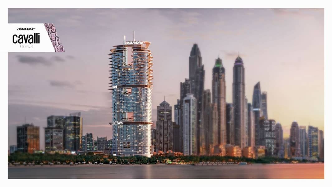 位于迪拜码头，卡瓦利大厦 1 卧室的公寓 1750000 AED - 5412393