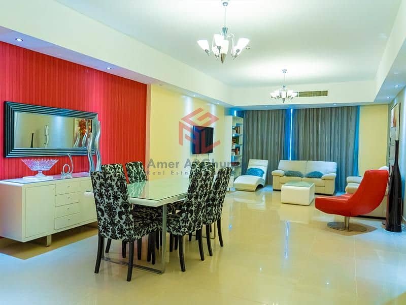 Sea View Fully Furnished Huge 3 Bed +Maid\'s