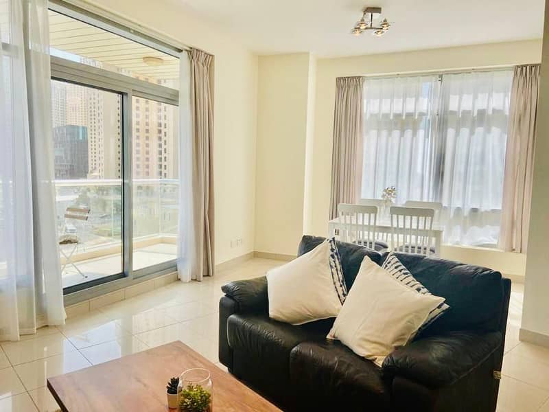 2 Stylish 1 BR Apartment l Park Island l Tram and Metro JBR Walk Beach