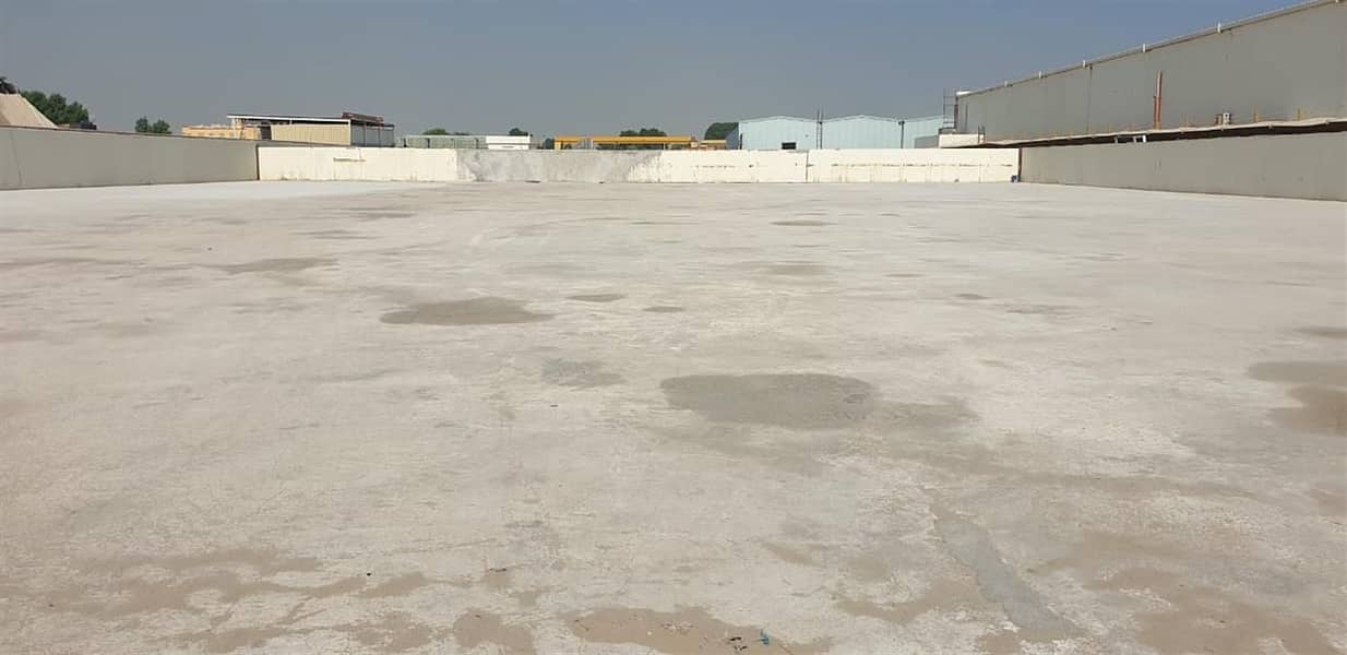 2 000 sqft. Open Yard For Rent | Industrial 13 | Sharjah