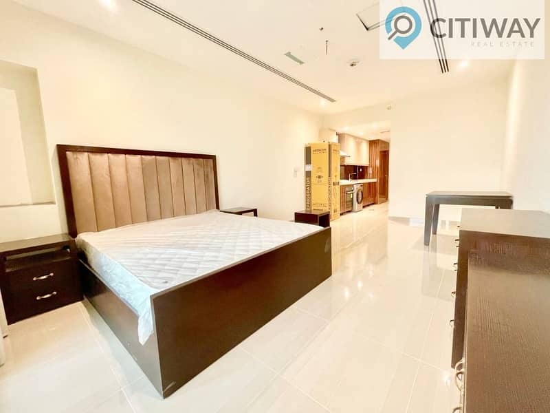 Brand New & Furnished Studio | Balcony | Business Bay