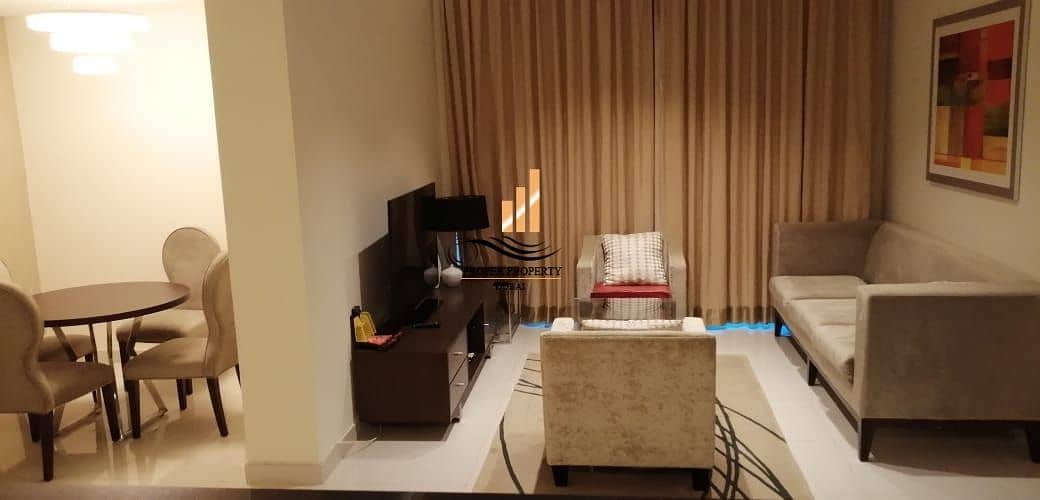DEWA, AC, GAS CONNECTIONS UNDER OWNER NAME,  FULLY FURNISH LARGE SIZE 1 BHK WITH BALCONY