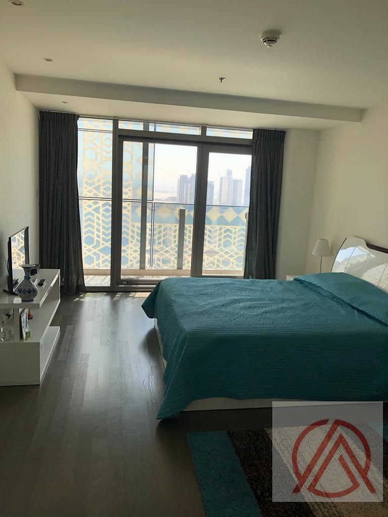 8 Panoramic Burj view 3 BR High floor with Balcony D1 Tower for 120k