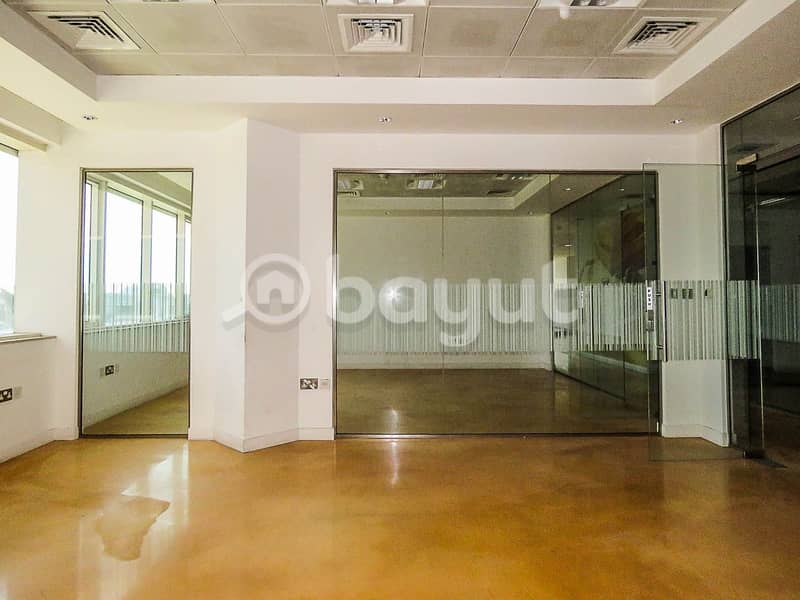 10 Office Space in Matloob Building SZR - Attractive Fit Out Period Directly From Landlord - No commission