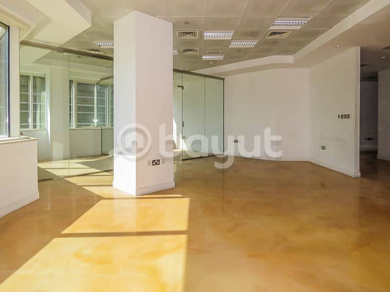 31 Office Space in Matloob Building SZR - Attractive Fit Out Period Directly From Landlord - No commission