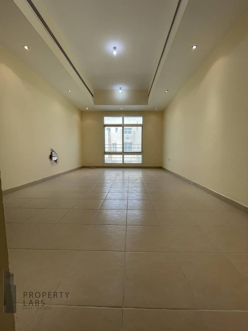 Spacious Studio with in-built Wardrobes - Khalifa City A. NO COMMISION