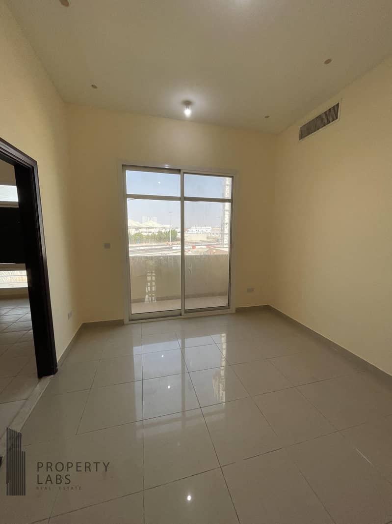 Spacious 1 Bedroom Apartment in Khalifa City A - Road Side. NO COMMISION