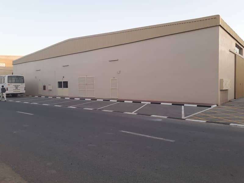 18000 sqft. Warehouse for rent in al jurf industrial ajman