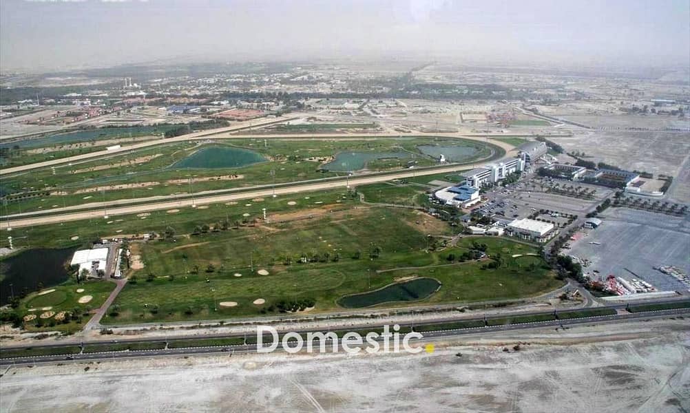 Corner Plot for 2 Villas G+2  | Meydan Racecourse Track
