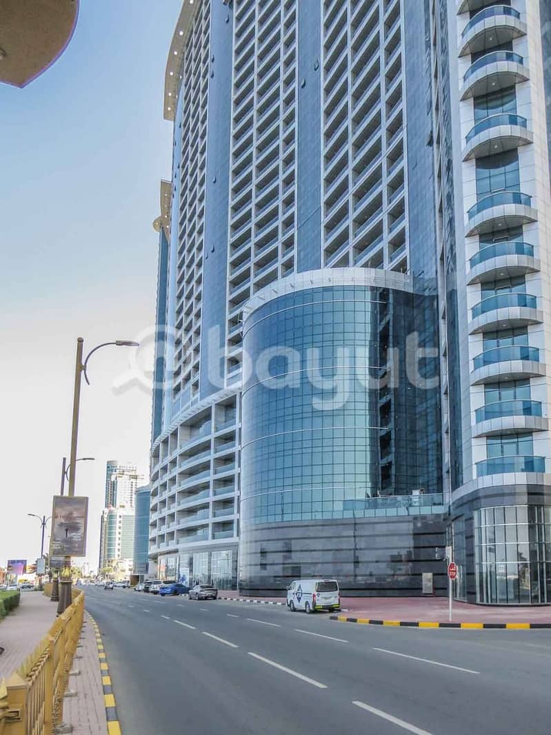 1 BHK FOR SALE IN AJMAN CORNICHE RESIDENCE